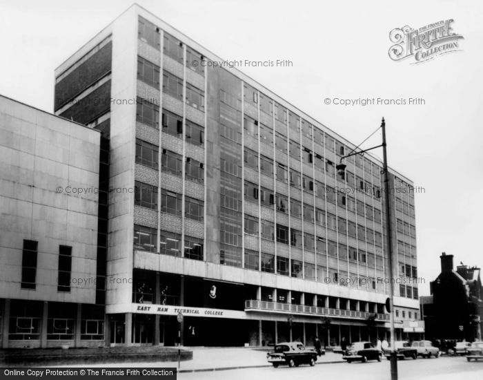 Photo of East Ham, Technical College c.1965