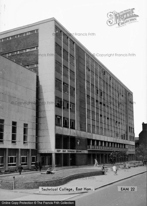 Photo of East Ham, Technical College c.1965