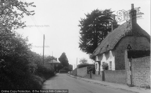 Photo of East Hanney, Robey Corner 1956