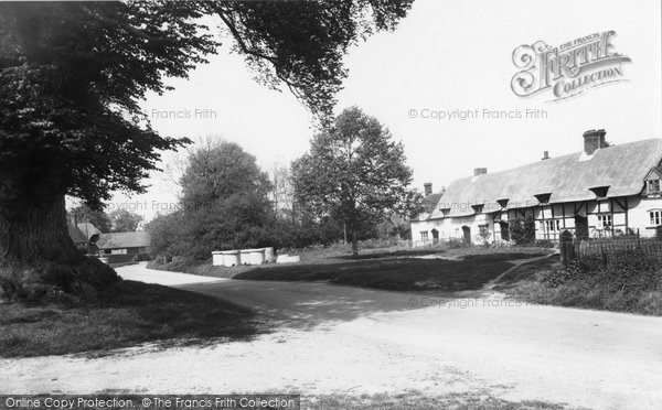 Photo of East Hanney, the Green 1956