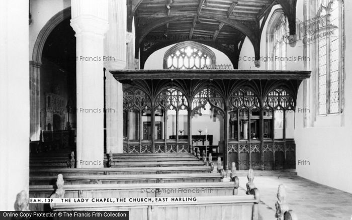 Photo of East Harling, Church, The Lady Chapel c.1965