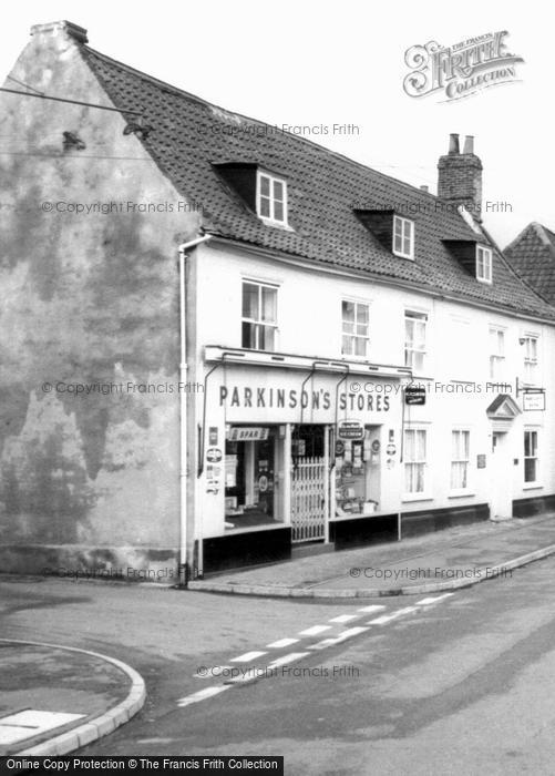 Photo of East Harling, Parkinson's Stores, High Street c.1965