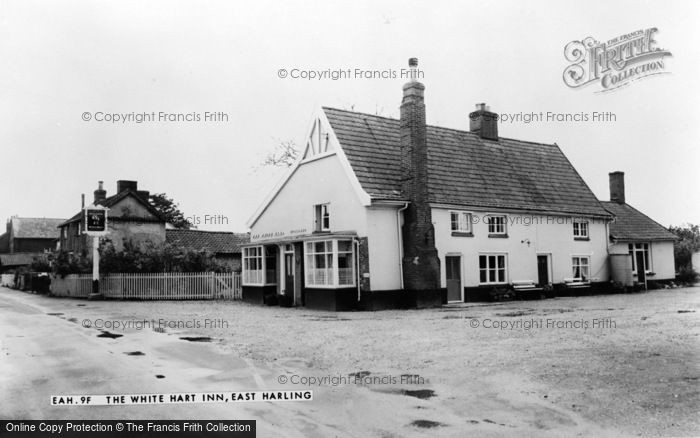 Photo of East Harling, The White Hart Inn c.1965
