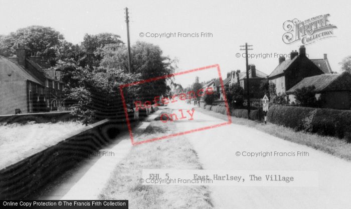 Photo of East Harlsey, The Village c.1960