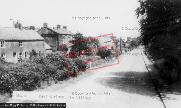 Photo of East Harlsey, The Village c.1960
