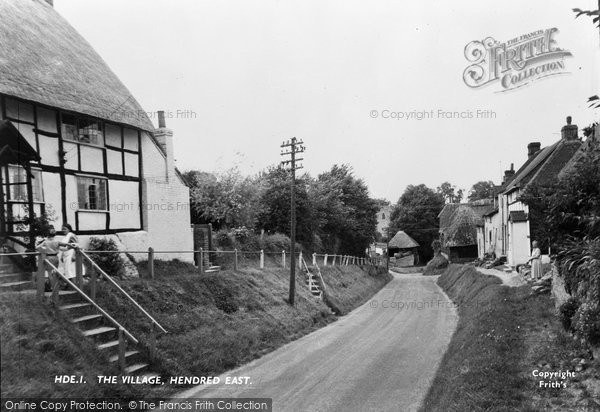 Photo of East Hendred, The Village c.1960