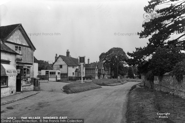 Photo of East Hendred, The Village c.1960