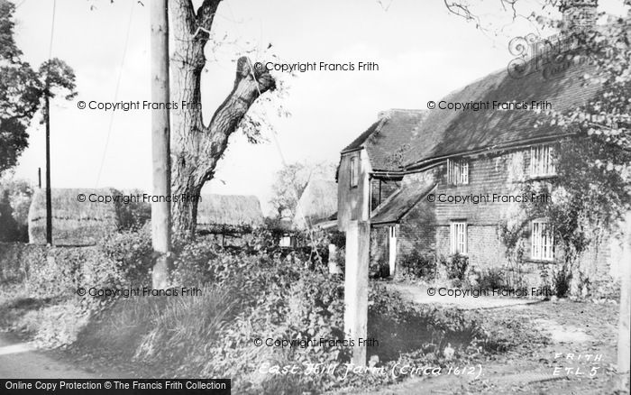 Photo of East Hill, East Hill Farm (c.1612) c.1955