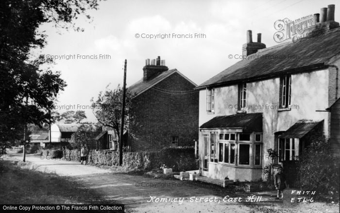 Photo of East Hill, Romney Street c.1955