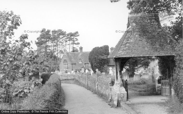 Photo of East Hoathly, Parish Church And Lychgate c.1960