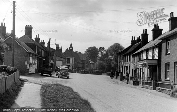 Photo of East Hoathly, The Village c.1955