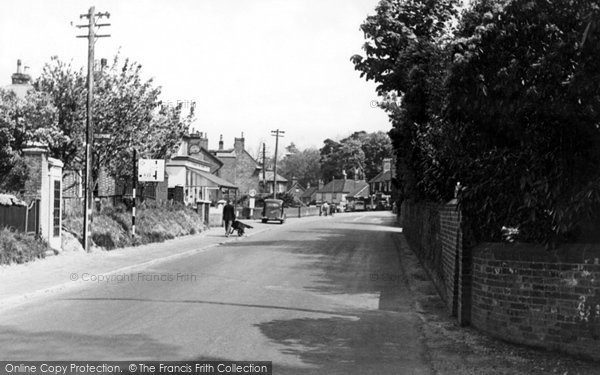 Photo of East Hoathly, The Village c.1955