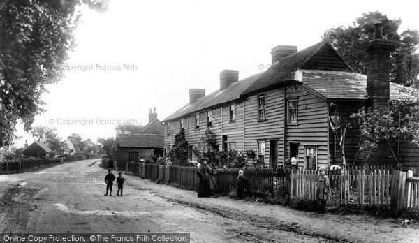Photo of East Horndon, Blacksmith Row 1908