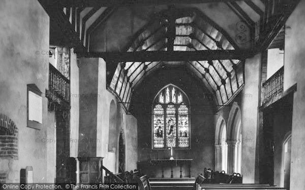 Photo of East Horndon, Church Interior 1907