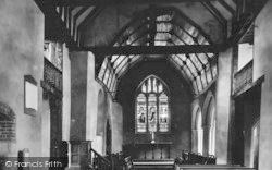 Church Interior 1907, East Horndon