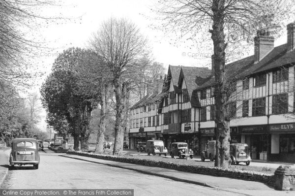 Photo of East Horsley, Bishopsmead Parade c.1955