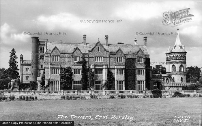 Photo of East Horsley, Horsley Towers c.1955