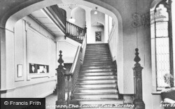 Horsley Towers, The Main Staircase c.1955, East Horsley