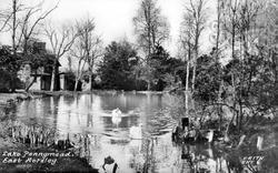 Lake Pennymead c.1950, East Horsley