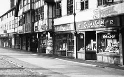 Shops In Bishopsmead Parade c.1960, East Horsley