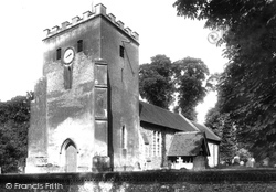 St Martin's Church 1904, East Horsley