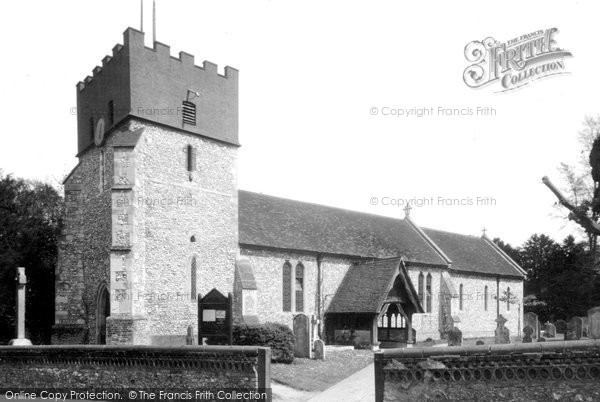 Photo of East Horsley, St Martin's Church c.1955