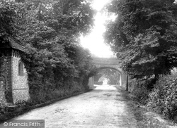 The Railway Bridge 1904, East Horsley