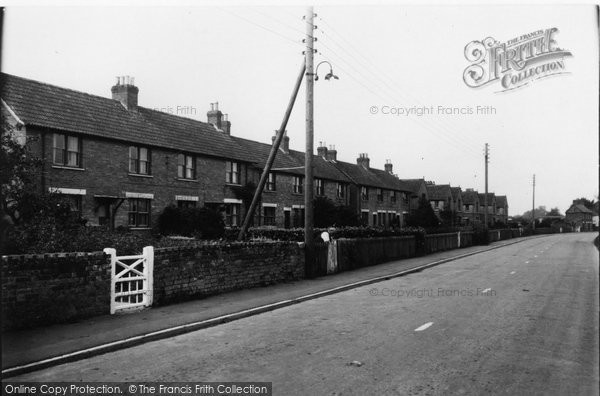 Photo of East Huntspill, Couchmead Council Houses c.1955