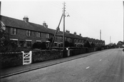 Couchmead Council Houses c.1955, East Huntspill