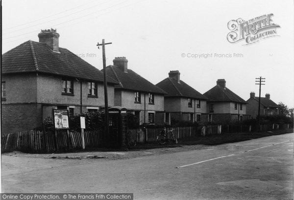 Photo of East Huntspill, Council Houses c.1955