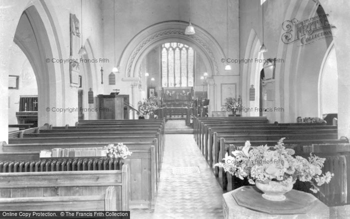 Photo of East Knoyle, Church Interior c.1955