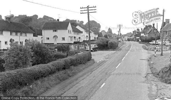 Photo of East Knoyle, Shaftesbury Road c.1955