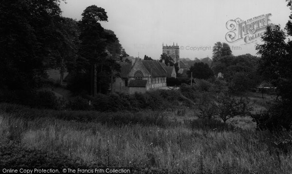 Photo of East Knoyle, St Mary's Church And School c.1955