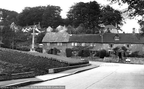 Photo of East Knoyle, The Village And Memorial c.1955