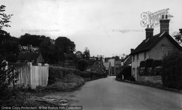 Photo of East Knoyle, The Village c.1955