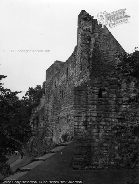 Photo of East Linton, Hailes Castle 1954