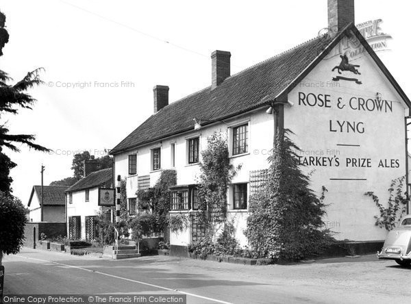 Photo of East Lyng, The Rose And Crown c.1955