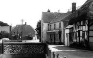 Bridge And Shop c.1955, East Meon