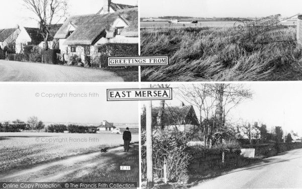 Photo of East Mersea, Composite c.1955