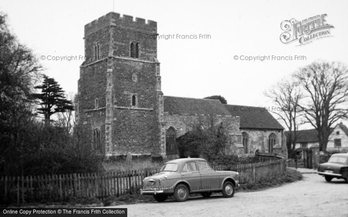 Photo of East Mersea, St Edmund's Church c.1960