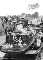 A Steamboat In The Lock 1896, East Molesey