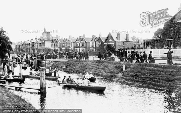 Photo of East Molesey, The Ferry, Molesey Lock 1890