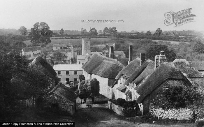 Photo of East Ogwell, Village 1886