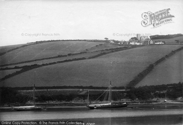 Photo of East Portlemouth, Village And Ships 1896