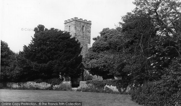 Photo of East Preston, St Mary's Church c.1955