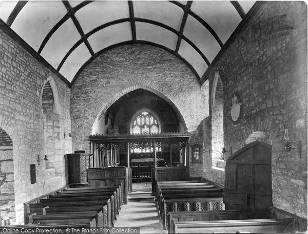Photo of East Quantoxhead, Church Interior 1929