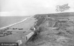 Beach And Cliffs 1921, East Runton