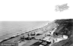 Beach And Cliffs c.1960, East Runton