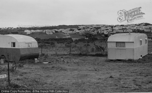Photo of East Runton, Caravan Camp c.1955