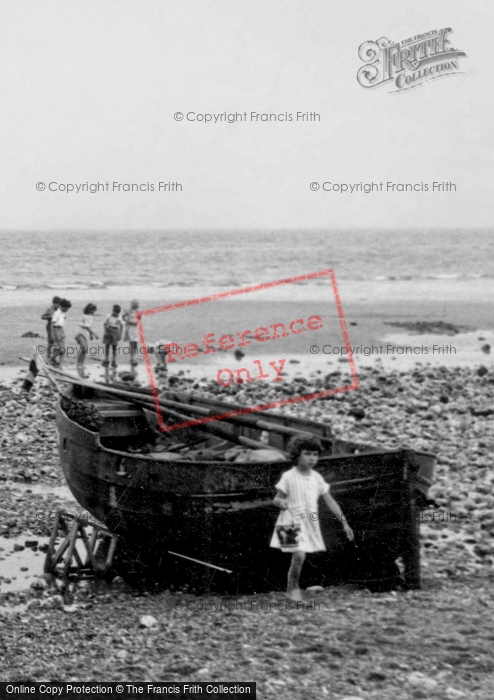 Photo of East Runton, Children On The Beach c.1955